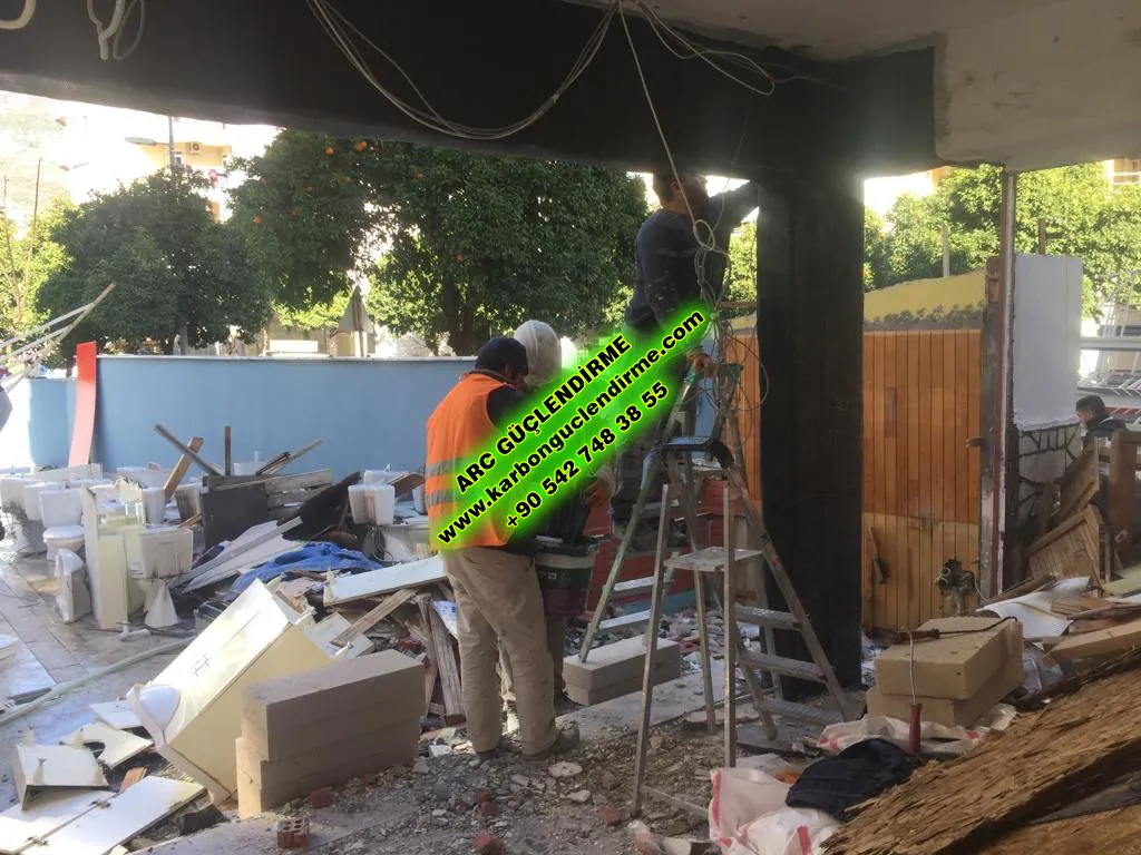 Karbon fiber duvar güçlendirme sistemleri 2922