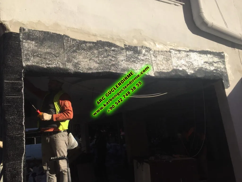 Tokat Turhal Teras carbon lif güçlendirme
